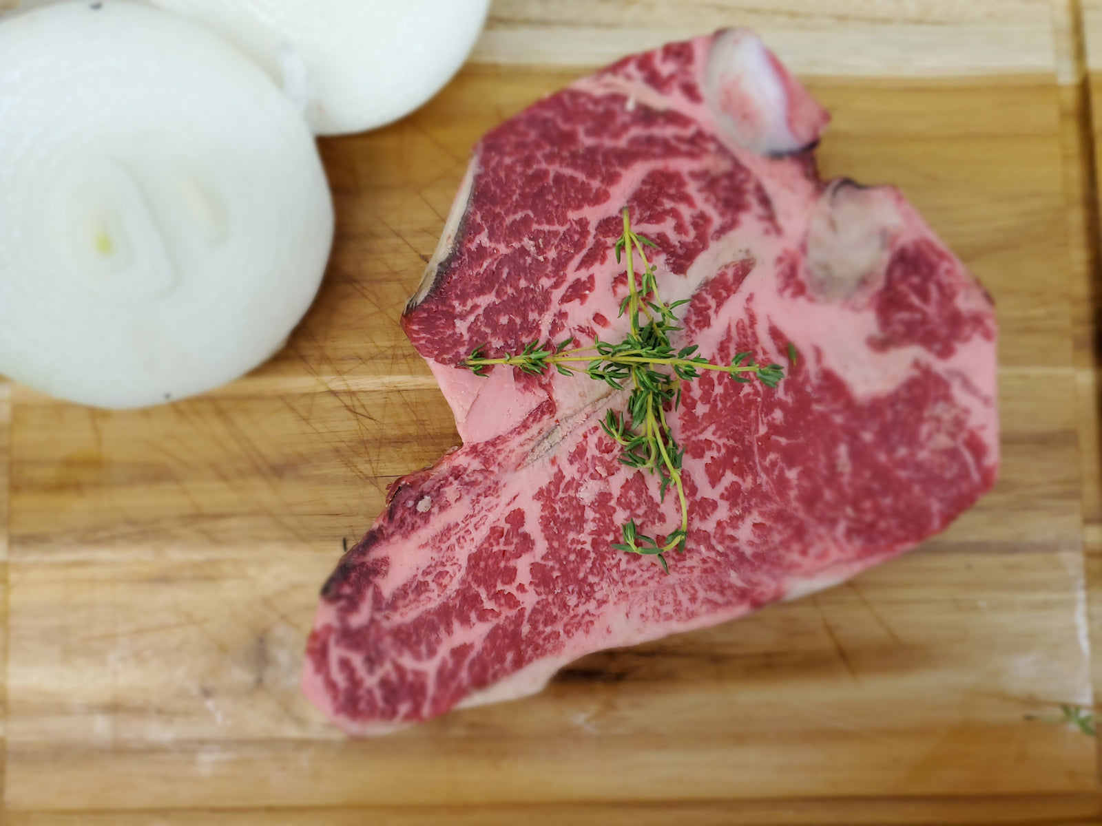 (1) Dry Aged Barley Fed F1 Wagyu Porterhouse MBS4 (24oz) - Epic Meat Co.